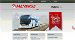 Desktop Screenshot of menekseseyahat.com